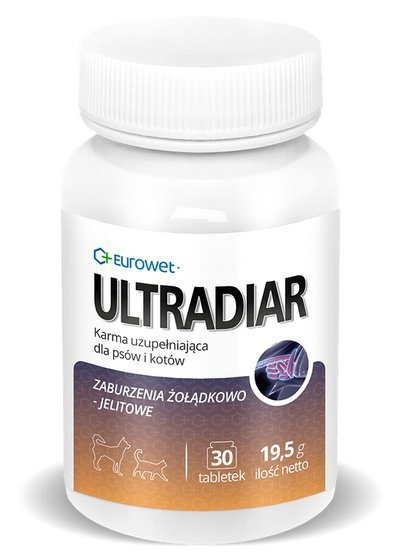 Eurowet Ultradiar - żołądek 30 tabletek
