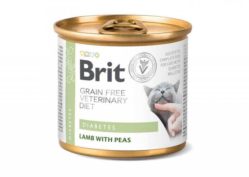 Brit Veterinary Diet Cat Grain-free Diabetes 200g
