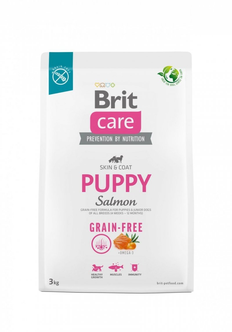 Brit Care Grain-free Puppy Salmon 3kg