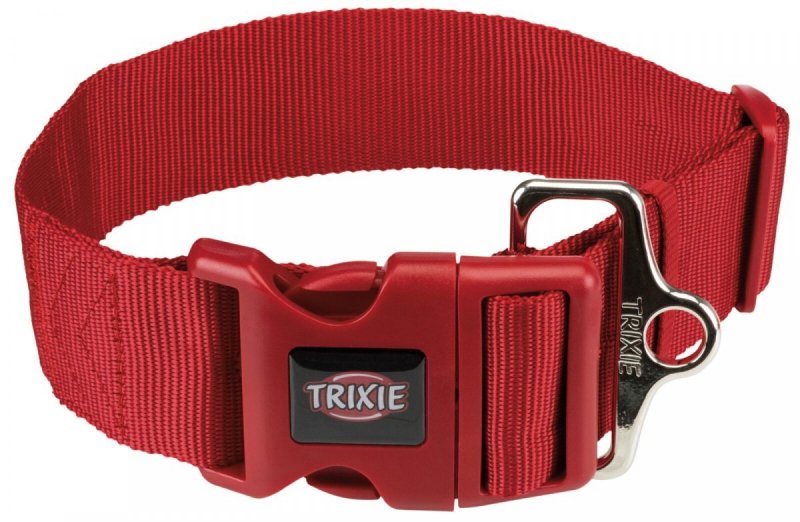 TRIXIE Obroża szeroka M–L 40–60cm/50mm czerwona TX-1999303
