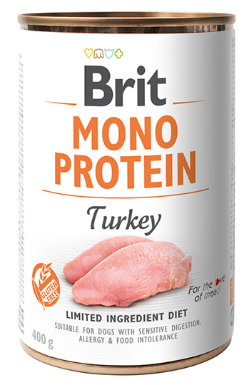 Brit Mono Protein Turkey 400g - Indyk