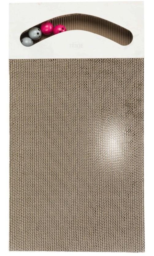 TRIXIE Drapak kartonowy XXL, piaskowy, 70 × 6 × 38 cm TX-48032