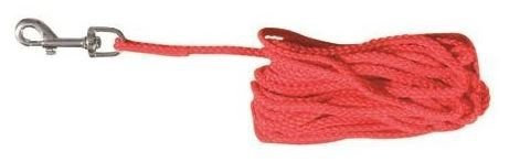TRIXIE Smycz nylonowa czerwona 5m/5mm TX-19753