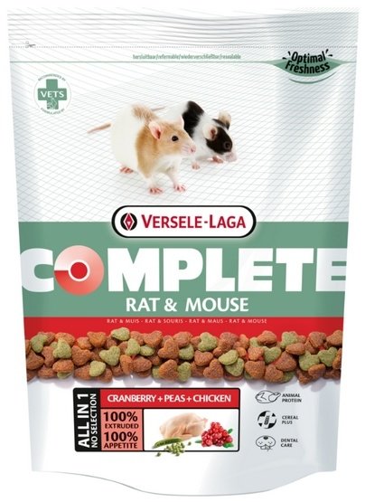 Versele-Laga Rat &amp; Mouse Complete pokarm dla szczura i myszy 500g