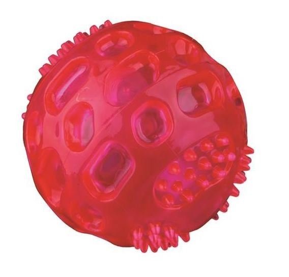 TRIXIE Piłka świecąca TPR z gumy termoplastycznej 6,5cm TX-33643