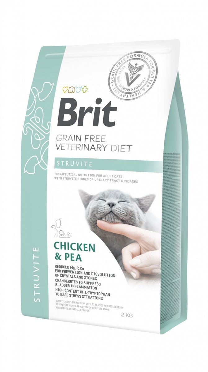 Brit Veterinary Diet Cat Grain-free Struvite 2kg
