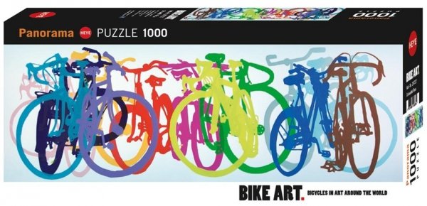 Puzzle 1000 Bike Art. Kolorowe rowery