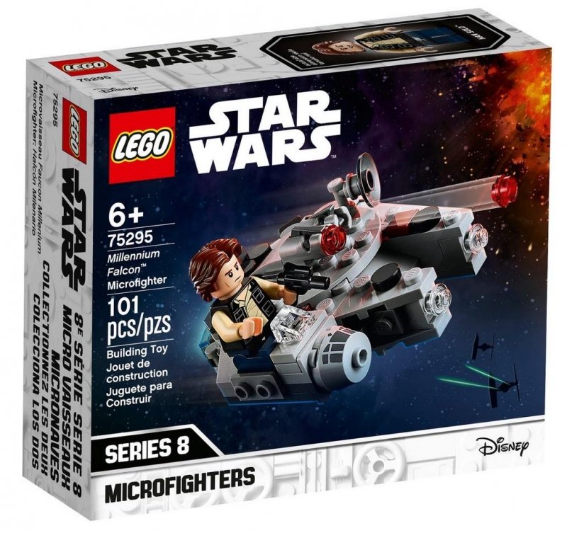 Lego STAR WARS Mikromyśliwiec Sokół Millennium
