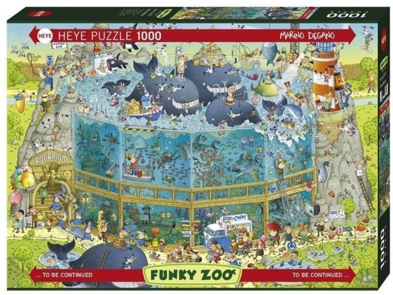 Puzzle 1000 Funky ZOO - Podwodne ZOO