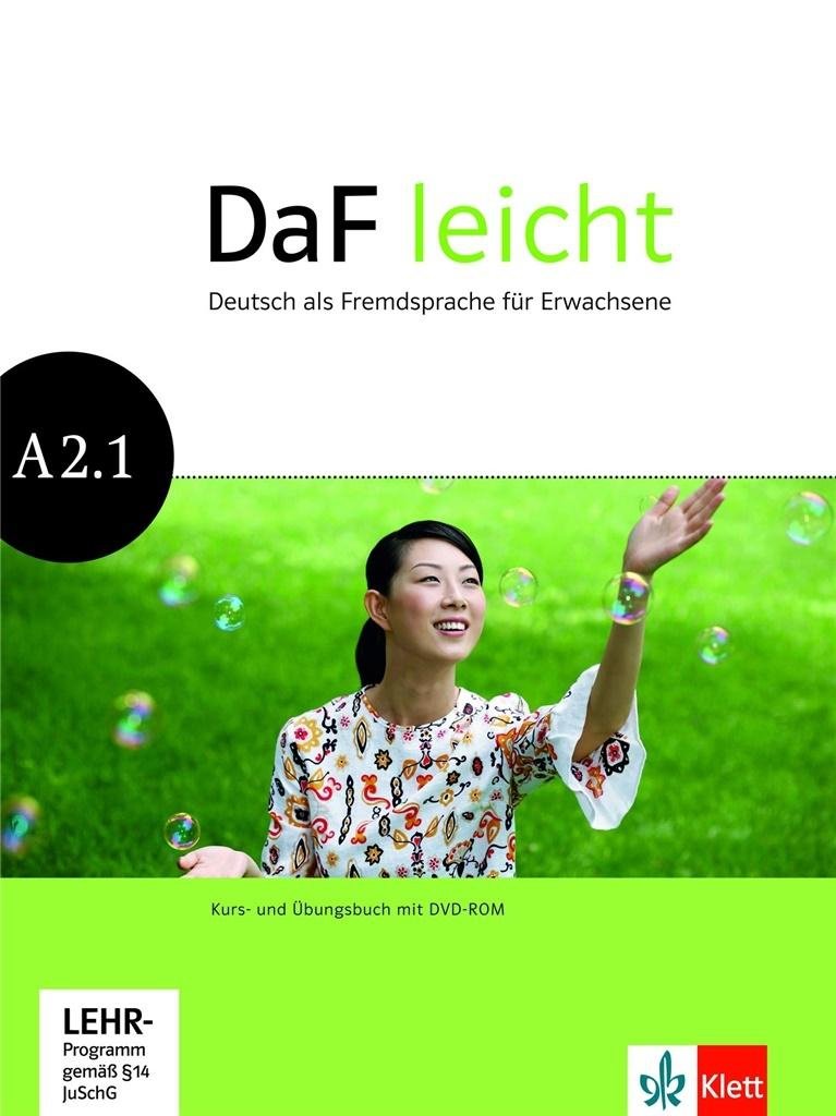 DaF leicht A2.1. KB + UB + DVD LEKTORKLET
