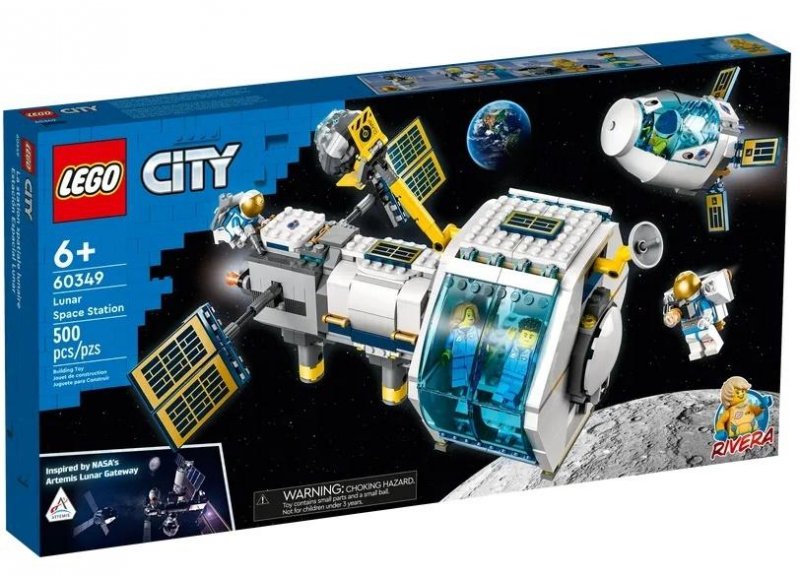 Lego CITY 60349 Stacja kosmiczna na Księżycu