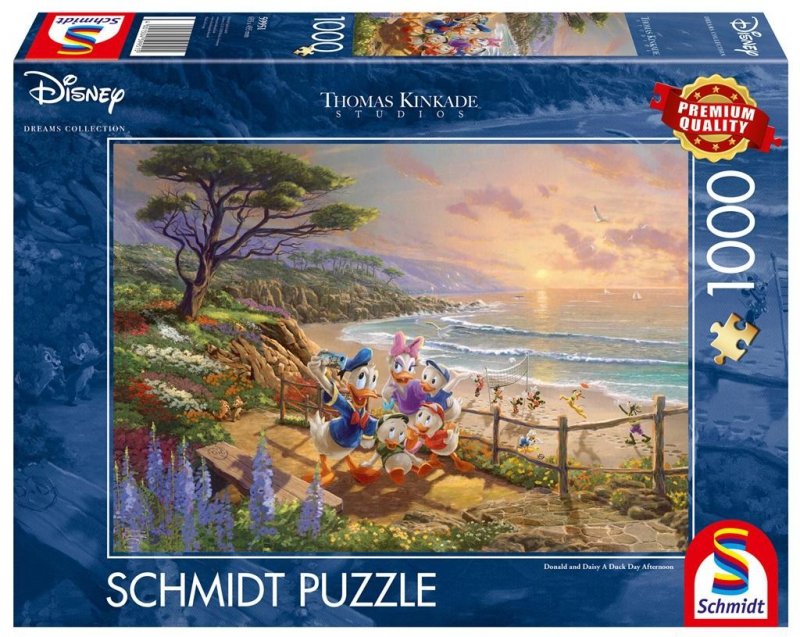 Puzzle PQ 1000 Thomas Kinkade Kaczor&Daisy G3