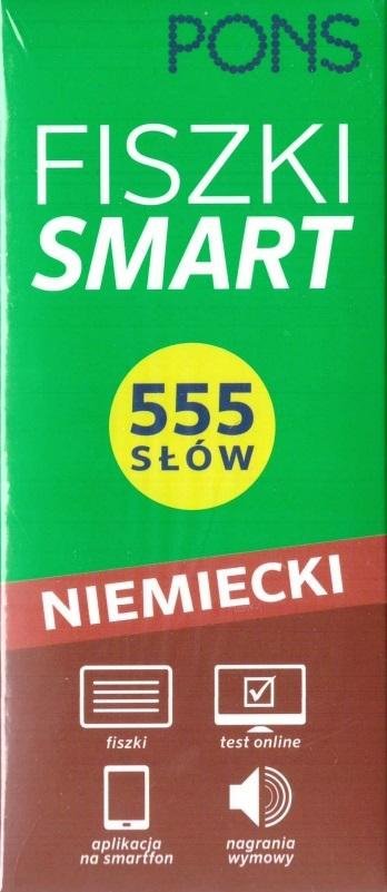 Fiszki Smart 555 słów. Niemiecki w.2022