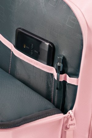   Torba/ plecak podręczny do RYANAIR . AMERICAN TOURISTER TAKE2CABIN CASUAL BACKPACK S PASTEL PINK 90-004