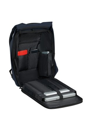 Plecak antykradzieżowy/ bezpieczny  SECURIPAK 2.0 BACKPACK 15.6&quot;DARK BLUE  01-002
