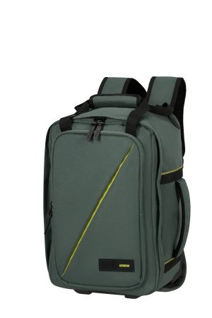 Plecak na kołach/ Plecak podręczny na kołach do Ryanair. American Tourister TAKE2CABIN BACKPACK/WH S DARK FOREST 04-012