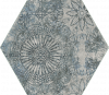 Paradyż Sweet Grey Heksagon Struktura Połysk 19,8x17,1