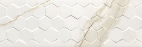 Ceramika Color Calacatta Gold Hexagon Rett 25x75