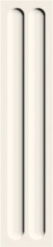 Paradyż Monpelli White Struktura C Połysk 6,5x29,8