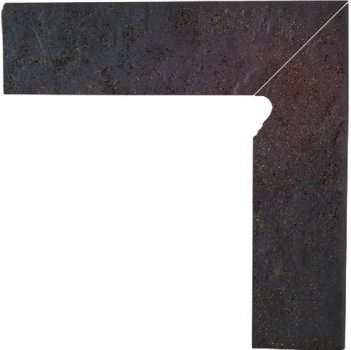 Semir Rosa Cokół Schodowy Dwuelementowy Strukturalny Prawy 30x8,1x1,1 