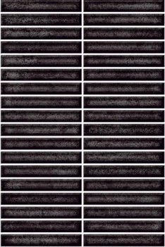 Paradyż Monpelli Mozaika Nacinana Black Murano 29,8x19,8