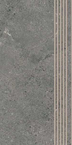 Paradyż Authority Graphite Stopnica 29,8x59,8