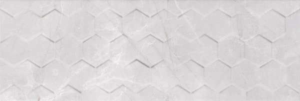 Ceramika Końskie Braga White Hexagon Rect. 25x75