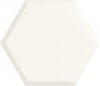 PARADYZ MW woodskin bianco heksagon struktura a ściana 19,8x17,1 g1 198x171 g1 m2