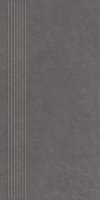 PARADYZ PAR intero grafit stopnica prasowana mat. 29,8x59,8 g1 298x598 g1 m2