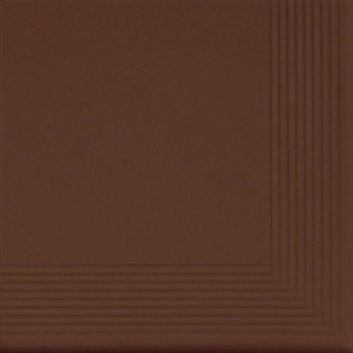 CERRAD stopnica narożna brąz 300x300x11 g1 szt