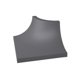 PARADYZ PAR gamma grafit kształtka c mat. 3x4 g1 030x040 g1 szt