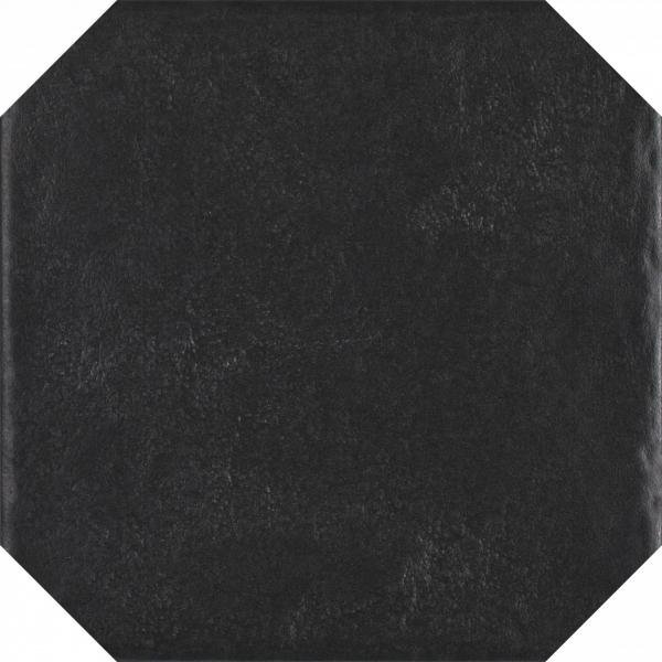 PARADYZ PAR modern nero gres szkl. struktura octagon 19,8x19,8 g1 198x198 g1 m2
