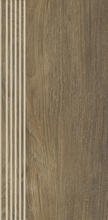 PARADYZ PAR roble brown stopnica prosta nacinana mat. 29,4x59,9 g1 294x599 g1 szt