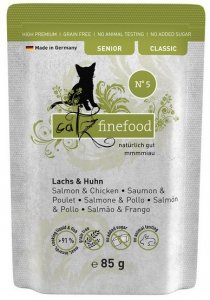 Catz Finefood Classic Senior N.05 Łosoś i kurczak saszetka 85g