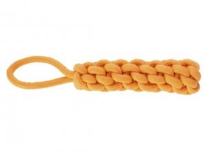 Dingo Zabawka dla psa - Kolba z rączką Energy 32cm pomarańczowa