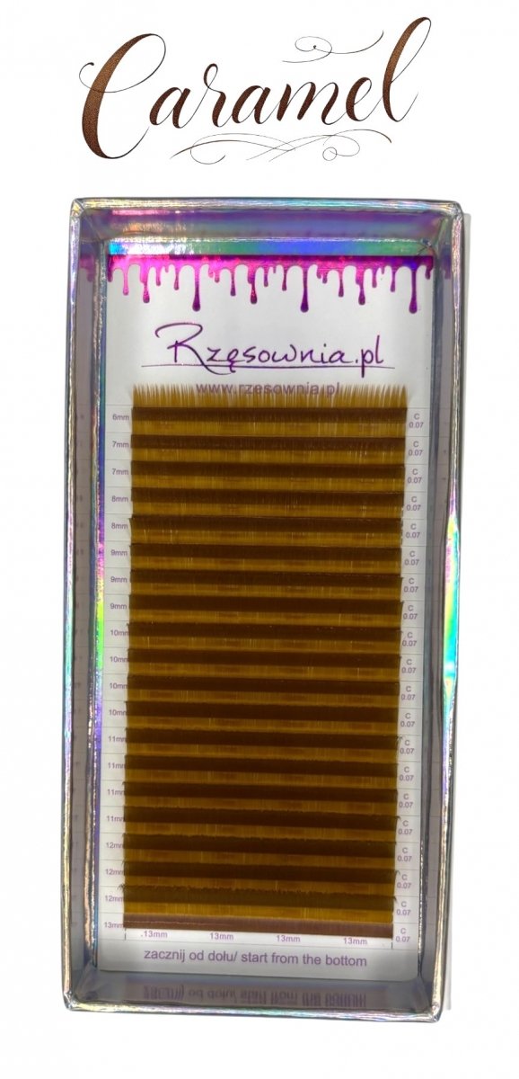 Rzęsy Lash Queen BROWN 0,07 by Katarzyna Borkowska (4 odcienie!)