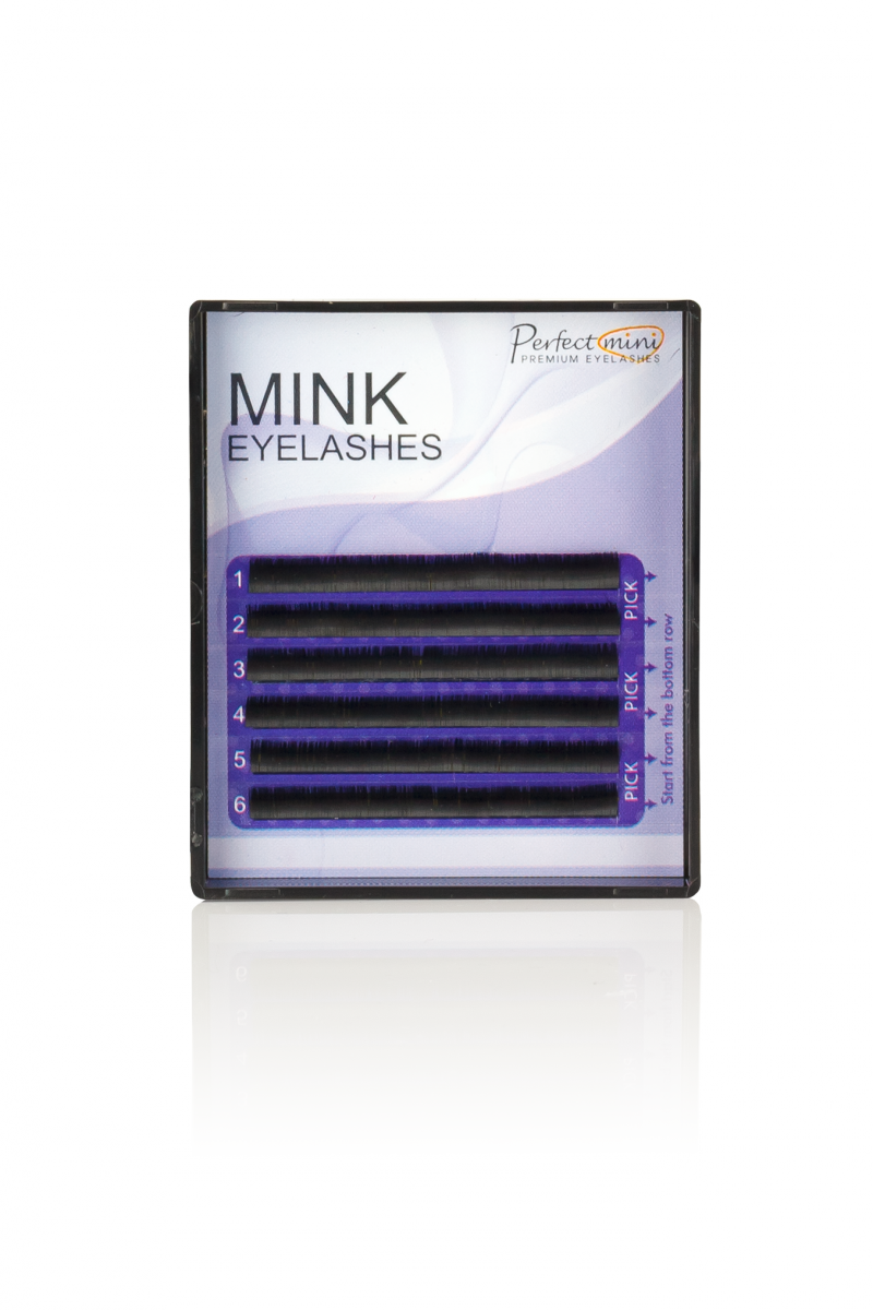 MINI Paleta Rzęs B 0,04 PREMIUM Mink