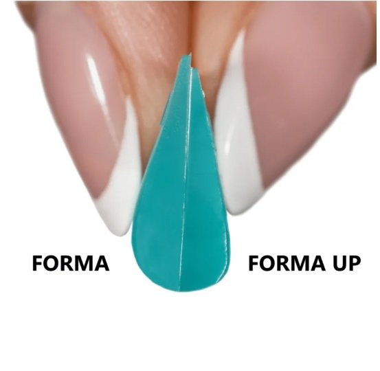 InLei® “FORMA + FORMA UP” – uniwersalne formy silikonowe mix 4 pary