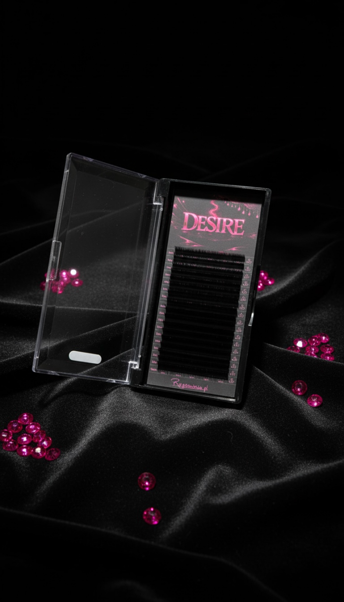 Rzęsy DESIRE M 0,07