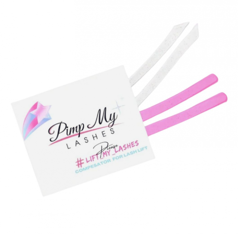 Kompensatory marki Pimp My Lashes do laminacji i liftingu rzęs