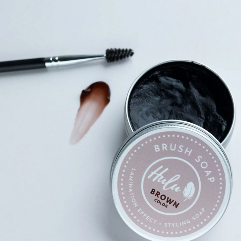 Mydełko do brwi brązowe Brown Soap Hulu