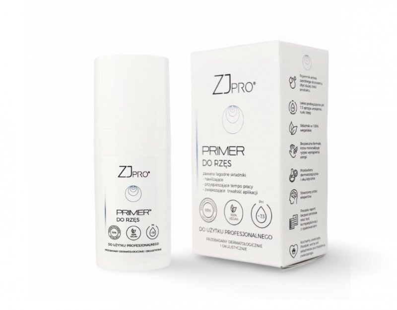 PRIMER DO RZĘS - 15 ml ZJ PRO®