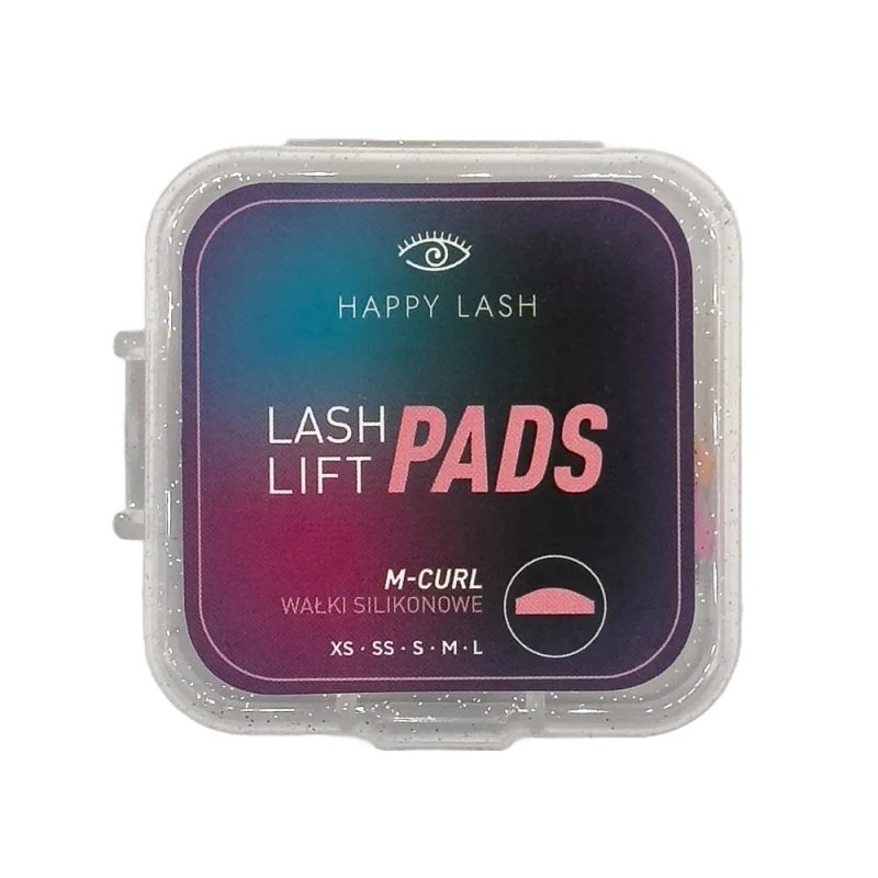 Wałeczki silikonowe do laminacji rzęs | M-curl | Happy Lash