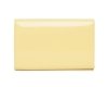 Żółta torebka wizytowa kopertówka Solome S2 lakier tył