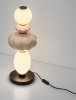 Lampa stołowa nocna LED szklana różne kształty wielokolorowa designerska art deco możliwość ściemniania CASURNO LE45224 Luces Exclusivas