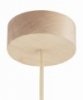 Lampa wisząca drewniana styl skandynawski szklany klosz TRE 8634 Argon 