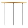 Lampa Wisząca Nowoczesna Czarne Klosze Materiałowe CORINA 03447/03/30 LUCIDE
