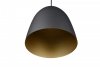 Lampa Wisząca Aluminiowa Kopuła Czarno Złota TILDA R30661080 RL