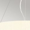 Lampa wisząca 46 cm Pearce 3 źródła światła polerowany chrom jedwabny abażur minimalistyczna DL-PEARCE18-3LT-IV-PC ELSTEAD LIGHTING