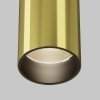 Lampa sufitowa natynkowa nowoczesna tuba aluminiowa mosiądz FOCUS LED  MAYTONI C056CL-L12W3K-W-BS